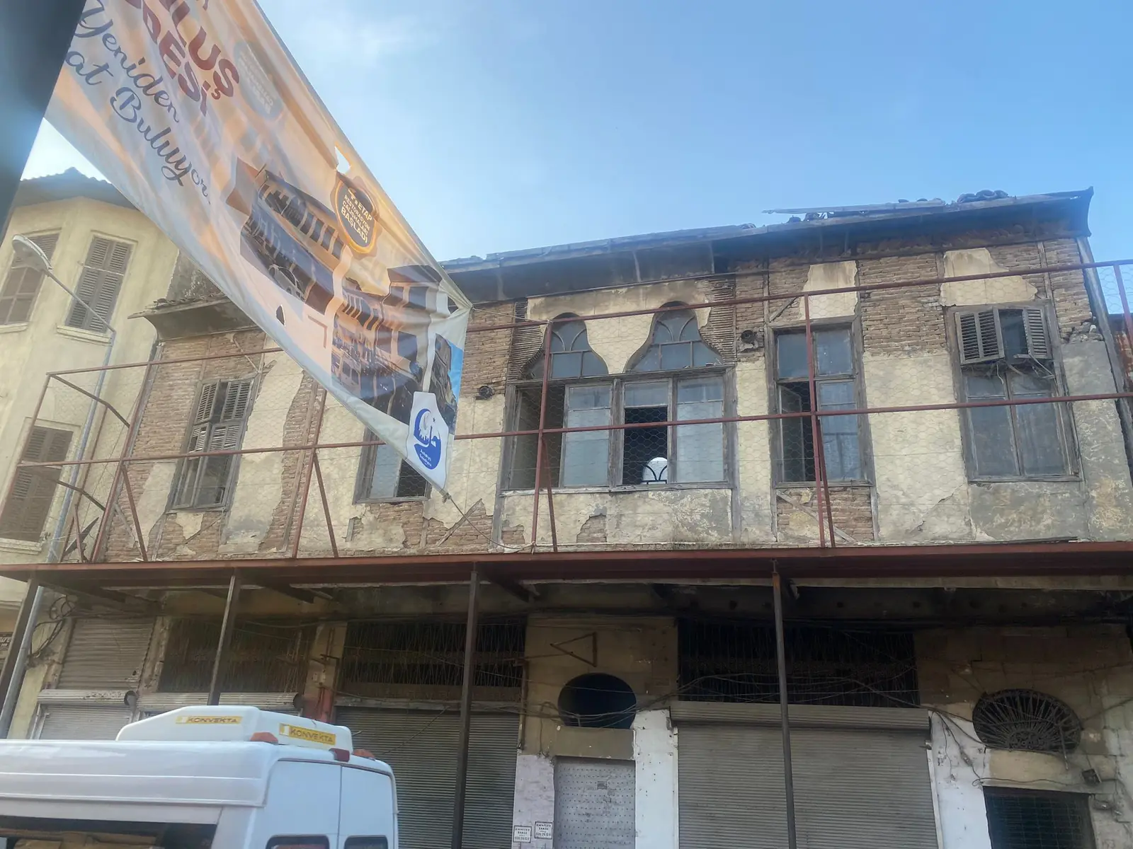 Hatay restorasyon çalışması
